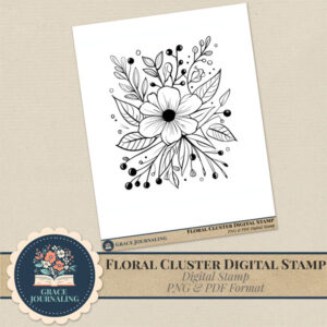 Floral Cluster | Digital Stamp