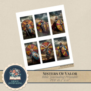 Sisters of Valor | Bible Journaling Printable