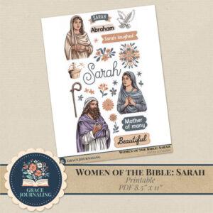 Women of the Bible: Sarah | PDF Printable